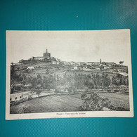 Cartolina Poppi (Arezzo) - Panorama Da Levante. Viaggiata 1938 - Arezzo