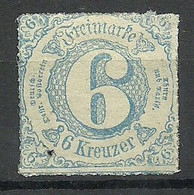 THURN UND TAXIS 1866 Michel 53 * - Ungebraucht