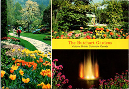 Canada Victoria The Butchart Gardens Multi View - Victoria