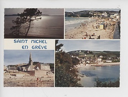 Saint Michel En Grève : Multivuesstation Et Plage (n°6585 Jos Bretagne En Couleurs) - Saint-Michel-en-Grève