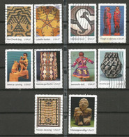 USA 2004 Art Of The Native American Indian SC.#3873 A/J - Cpl 10v Set - Used - Indiens D'Amérique