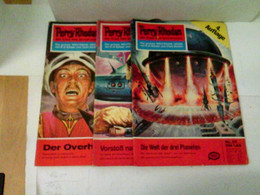 Konvolut: 3 Hefte Perry Rhodan, Der Erbe Des Universums. Die Grossete Weltraum-Serie - 4. Auflage - Sciencefiction