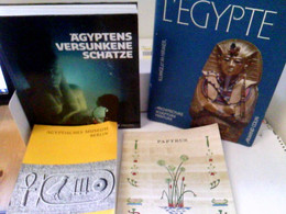 Konvolut: 4 Bände Ägypten / Pharaonen Etc. - Archäologie