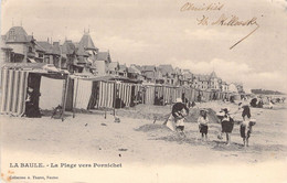 CPA - France - 44 - LA BAULE - La Plage Vers Pornichet - Collection Thuret - Dos Non Divisé - La Baule-Escoublac