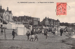 CPA - France - 44 - PORNICHET - La Plage Devant Le Casino - Animée - Pornichet