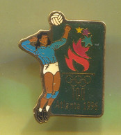 Volleyball Pallavolo - Atlanta 1996. Olympic Olympiade, Pin Badge Abzeichen - Voleibol