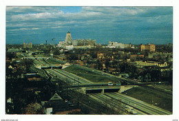 MICHIGAN:  A  COMPLETED  SECTION  OF  THE  JOHN  C. LODGE  EXPRESS-WAY -  ONE  OF  DETROIT'S  -  FP - Detroit