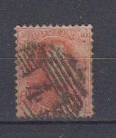 BELGIË - OBP - 1863 - Nr 16 - (P 4 - ANVERS) - + Coba 1.00€ - Matasellado De Barras: Percepciones