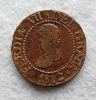 Spagna Ferdinando VII (1814-1833) Baleari/Maiorca 12 Denari 1812 NC - Provincial Currencies