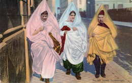 AFRIQUE DU DORD,TUNISIE,ROBE,TENUE DES FEMMES JUIVES,BOTTE,CHAUSSURE,JUDAICA,JUIF,ISRAELITE - Judaisme