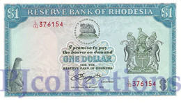 RHODESIA 1 DOLLAR 1979 PICK 38 UNC - Rhodesië