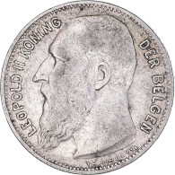 Monnaie, Belgique, Leopold II, Franc, 1904, TB+, Argent, KM:57.1 - 1 Franc