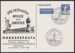 PP 19 D 2/02 "Norseeposta", 1961, Pass. Sst. - Privé Postkaarten - Gebruikt