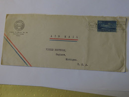 CUBA AIRMAIL COVER TO USA 1946 - Used Stamps