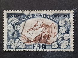 NEW ZELAND NUOVA ZELANDA 1935 MONT COOK CAT YVERT N. 197 - Used Stamps