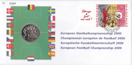 15 2892 2893 NS FDC 304  Belgique  Numisletter  Sport Football Championnat Bruxelles 1000 Brussel 27-3-2000 - Numisletter