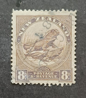 NEW ZELAND NUOVA ZELANDA 1935 LEZARD TUATARA CAT YVERT N. 202 - Used Stamps