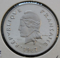 50 Francs 1967, KMe13, Essai, UNC - Nieuw-Caledonië