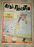 Bibi Fricotin N° 5 BIBI TRIOMPHE LOUIS FORTON    SPE - Bibi Fricotin