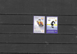 MICRONESIA Nº 1116 AL 1117 - Inverno2002: Salt Lake City - Paralympic