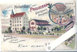 67 Bas Rhin ,Strasbourg  Schiltigheim, Heilanstalt Zum Paulusbad, Pub - Schiltigheim