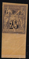 Guadeloupe N°2 - Neuf * Avec Charnière - TB - Unused Stamps