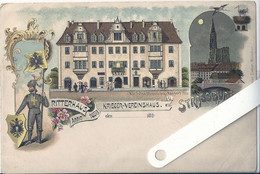 67 Bas Rhin ,Strasbourg  Ritterhaus  Krieger Vereinhaus 1897 - Schiltigheim