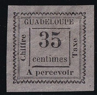 Guadeloupe Taxe N°11 - Neuf Sans Gomme - TB - Impuestos