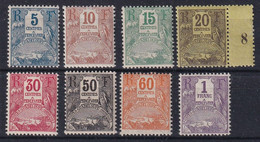 Guadeloupe Taxe N°15/22 - Neuf * Avec Charnière - TB - Postage Due