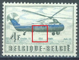 BELGIUM - 1957 - MNH/*** LUXE - SIKORSKY SABENA PARACHUTE SOUS LE VENTRE - COB 1012 Luppi 7 - Lot 25567 - Otros & Sin Clasificación