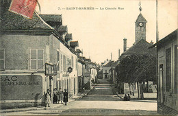 St Mammès * 1905 * Débit De Tabac Tabacs TABAC Café Eaux De Vie , La Grande Rue - Saint Mammes