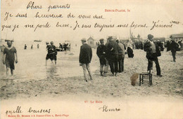 Berck Plage * La Plage Et Les Bains * Baigneurs - Berck