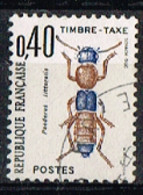 FR 212 - FRANCE Timbre Taxe N° 110 Obl. Insecte - 1960-.... Used