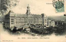 Nice * Hôtel Et Parc Impérial - Cafés, Hoteles, Restaurantes