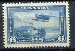Canada - 1938 - Yt PA  6 - Poste Aérienne - ** Mais Légère TC - Poste Aérienne
