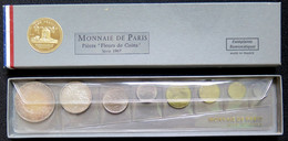 F5000.05 - COFFRET FLEURS DE COINS - 1967 - 1 Centime à 10 Francs - BU, BE & Estuches