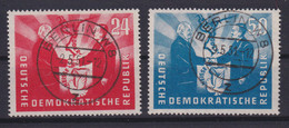 DDR 284-285 Deutsch-polnische Freundschaft 24 Pf + 50 Pf Gestempelt Berlin /6 - Autres & Non Classés