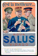 CHAVES - VIDAGO-  PUBLICIDADE - Agua Salus Vidago - C'est La Meilleure... ( Ed. Lith De Portugal) Carte Postale - Vila Real