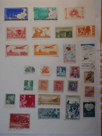 BJ40 CHINA TIMBRES SUR FEUILLE ENV. 1960 + SUR CHARNIERE +AERIEN +CHINE ++A VOIR ++ - Covers & Documents