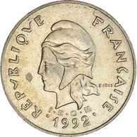 Monnaie, Nouvelle-Calédonie, 100 Francs, 1992 - Nouvelle-Calédonie