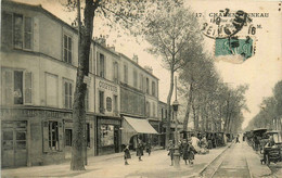 Maisons Alfort * Charentonneau * La Rue De Créteil * Vue Sur Le Marché * Coiffeur * Fruiterie - Maisons Alfort