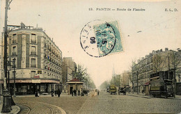 Pantin * La Route Des Flandres * Tram Tramway - Pantin