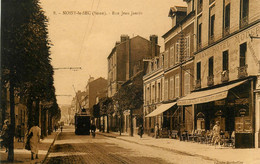 Noisy Le Sec * La Rue Jean Jaurès * Grand Hôtel Moderne * Tram Tramway - Noisy Le Sec