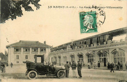 Le Raincy * La Place De La Gare De Raincy Villemonble * Automobile Voiture Ancienne - Le Raincy