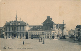 ROESELARE    HOTEL DE VILLE ET RUE DU SUD        2 SCANS - Roeselare