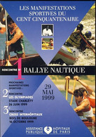 Rallye Nautique 1999  Pour Les 150 Ans De L'Assistance Publique Hopitaux De Paris - Water-skiing