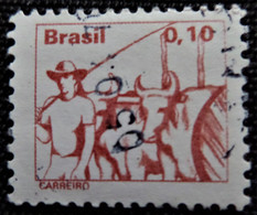 Timbre Du Brésil 1977 Occupations  Stampworld N° 1600 - Gebraucht
