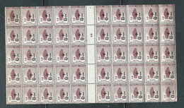 France -  Yvert N° 162 **  X 50  , Millesime 2 , Morceau De Feuille  - Car 21216 - Unused Stamps