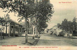 Castres * La Place De L'albinque * Gare Des Tram Tramways - Castres