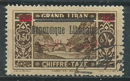 Grand Liban Taxe N° 21  Obl. - Timbres-taxe